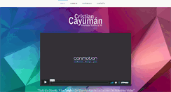 Desktop Screenshot of cayuman.com